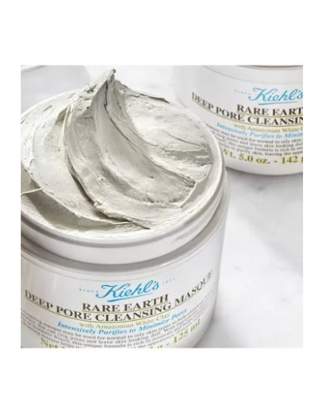 Kiehls Skincare Set-Rare Earth Deep Pore Cleansing Masque,Travel,2 x14ml-2pc-NEW - Picture 4 of 14
